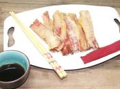 Pencas acelga roja tempura
