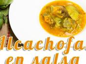 Alcachofas salsa