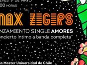 Zegers anuncia lanzamiento nuevo single concierto íntimo Sala Master