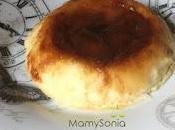 Flan queso mascarpone microondas