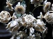 Flores dodecaédricas marfil Viena