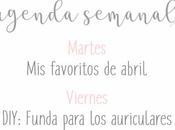 Agenda Semanal 29/04 5/05