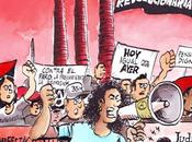 Judith Mateo, Machete Boca Bohemian Betyars, gratis frente Museo Reina Sofía término manifestación Mayo