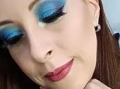 Maquillaje tonos azules