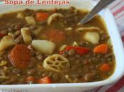 Sopa lentejas