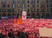 Cientos personas reivindicaron Mallorca lengua cultura catalana.