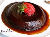 Flan chocolate lactosa