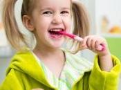 Higiene limpieza dientes niños