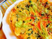 Frittata flores calabacín