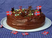 Tropisk aroma, tarta noruega chocolate