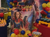 Fiesta temática Capitana Marvel