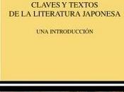 “Claves textos literatura japonesa. introducción”, Carlos Rubio