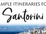 Ejemplos itinerarios Santorini: días Santorini