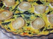 Quiche espinacas queso cabra