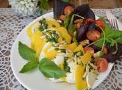 Ensalada verano mozzarella mango