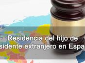 Residencia hijo residente extranjero España