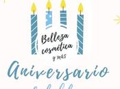 Aniversario blog Belleza Cosmética Más!