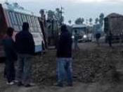 Naranjito: colectivo quedó atascado estado ruta