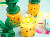 DIY: Velas forma Piña