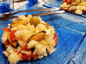 Ensaladilla coliflor mejillones escabeche