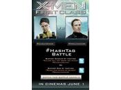 Xavier Magneto enfrentan Facebook Twitter para promocionar X-Men: Primera Generación