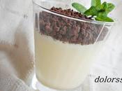 Crema limón migas chocolate