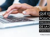 posición zero Google todos hablan