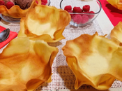 Tulipas para postres caseras