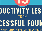 lecciones productividad fundadores exitosos… cómo aplicarlas