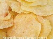 Patatas chips microondas