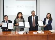Suscriben convenio colaboración icati suteym-issemym