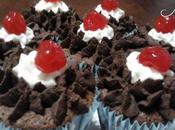 Black forest cupcake