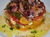 Ensalada pimientos chipirones