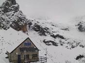 Primera nevada serio Collado Jermoso, Picos Europa