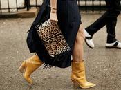 Este otoño vestidos botas.-