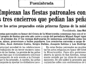 encierro para Fiestas Patronales 1996