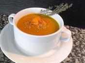 Crema zanahoria naranja curry cúrcuma