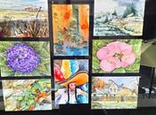 Lanza asociación amigos museo acuarela convocatoria arte-correo. color mueve, 2020