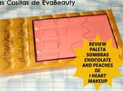 Review Paleta sombras ojos Chocolate Peaches Heart Makeup