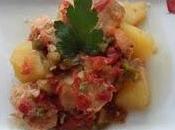 Estofado pavo pimientos piquillo