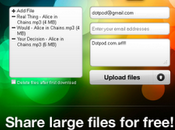 Compartir archivos grandes e-mail