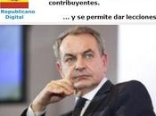 Zapatero dando lecciones