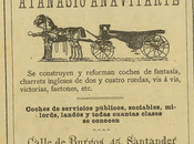 Santander 1901: Taller coches lujo Anastasio Anavitarte