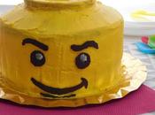 Tarta arcoíris lego