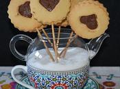 Cookie pops chocolate