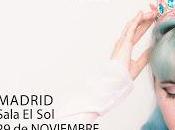 cubrirá concierto Madrid Marina Jade (29-11-2019)