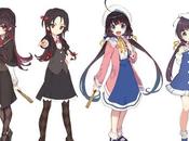 Primeros diseños chicas anime Ryuuou Oshigoto