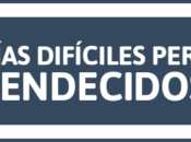 Días difíciles pero bendecidos.