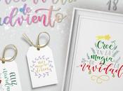 FREEBIE: Etiquetas lamina navideñas