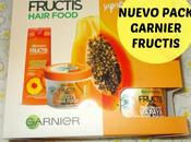 Nuevo Pack capilar Garnier Fructis Hair Food